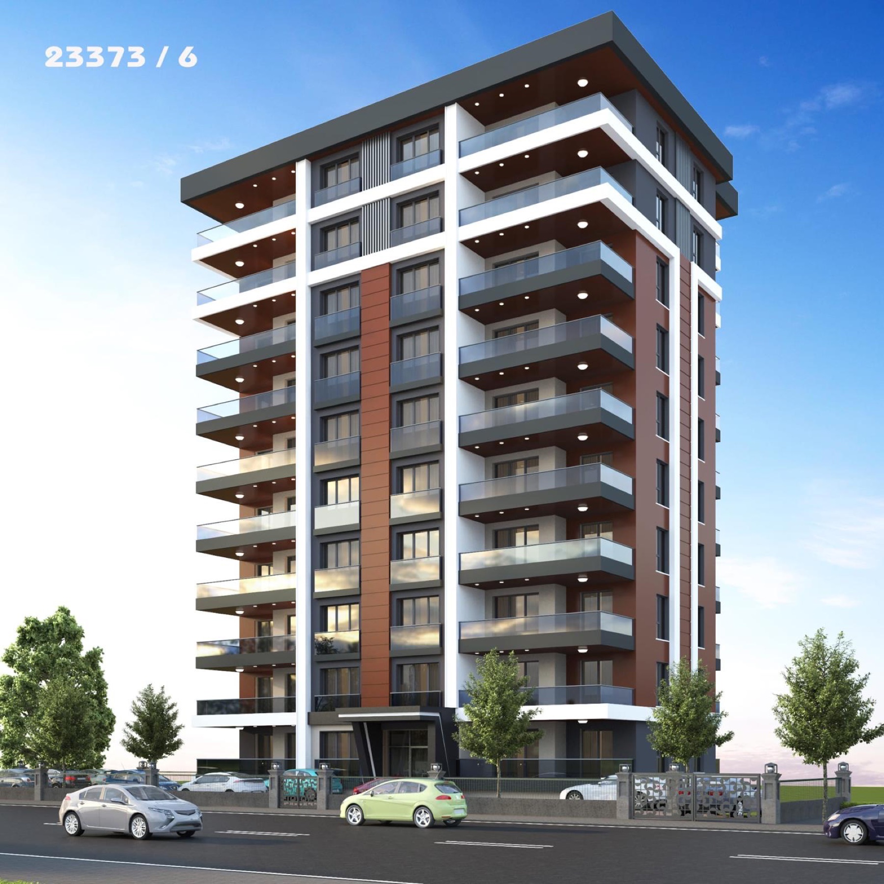 Zeynep Durmaz Apartmanı 3+1 dış cephe